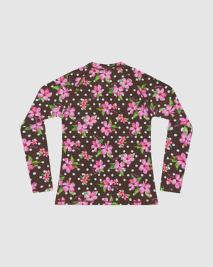 Bahamas Girls Surf Long Sleeve Rash Top