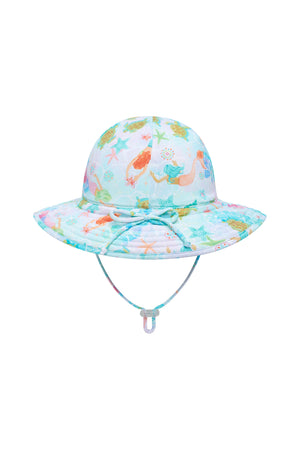 Long sleeve surf swimsuit with matching Beach Hat - Hamilton Island