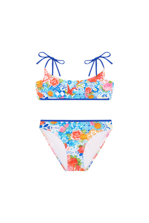 Girls Dolce Vita Rash Suit & Bikini Set