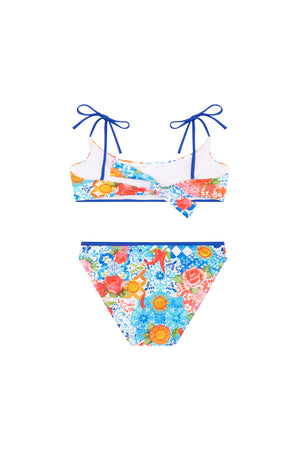Girls Dolce Vita Rash Suit & Bikini Set