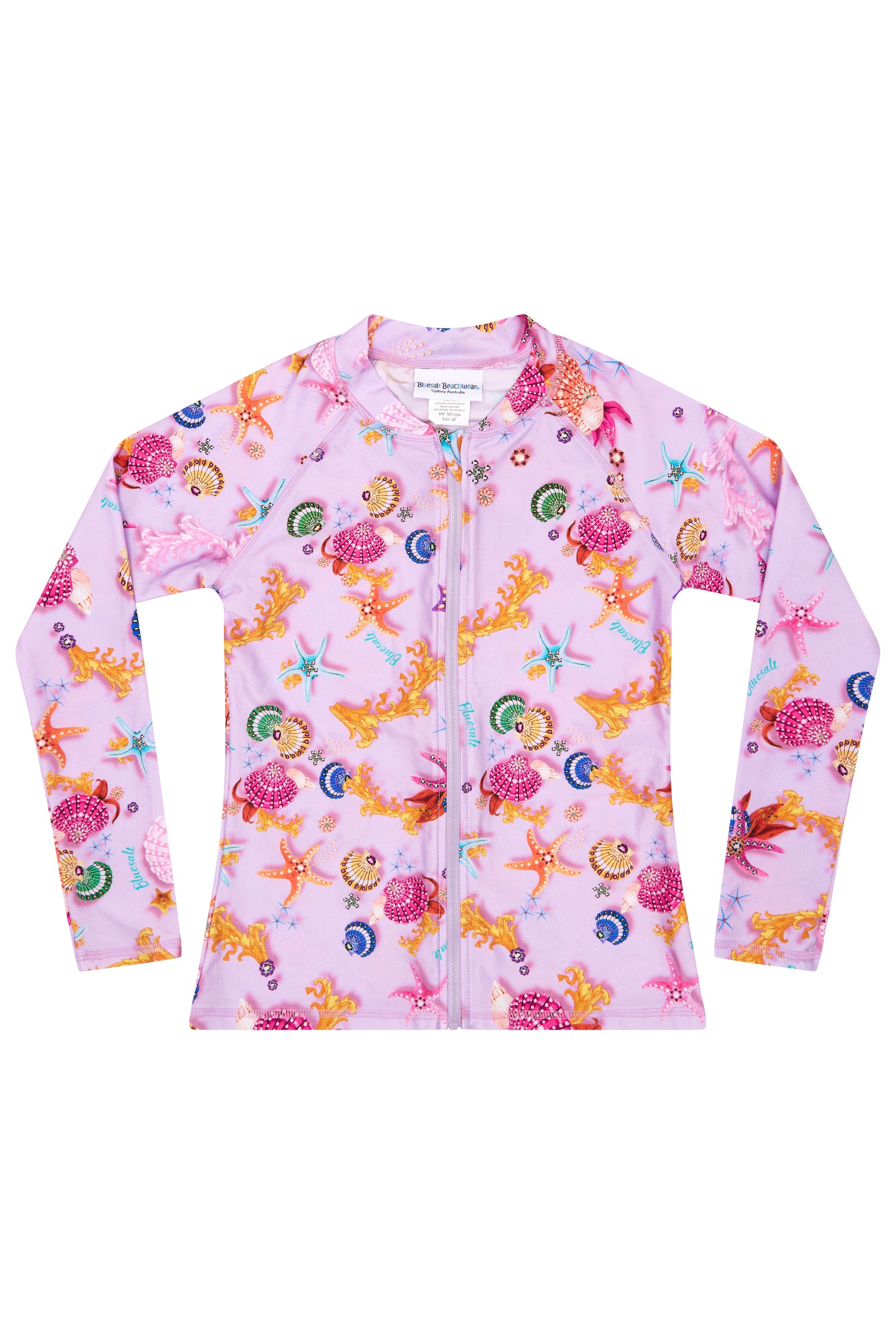 Beach Treasures Rash Top