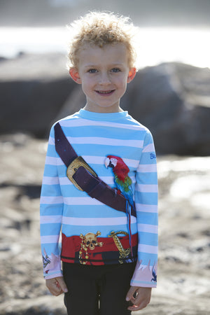 Pirate Long Sleeve Rash Top *