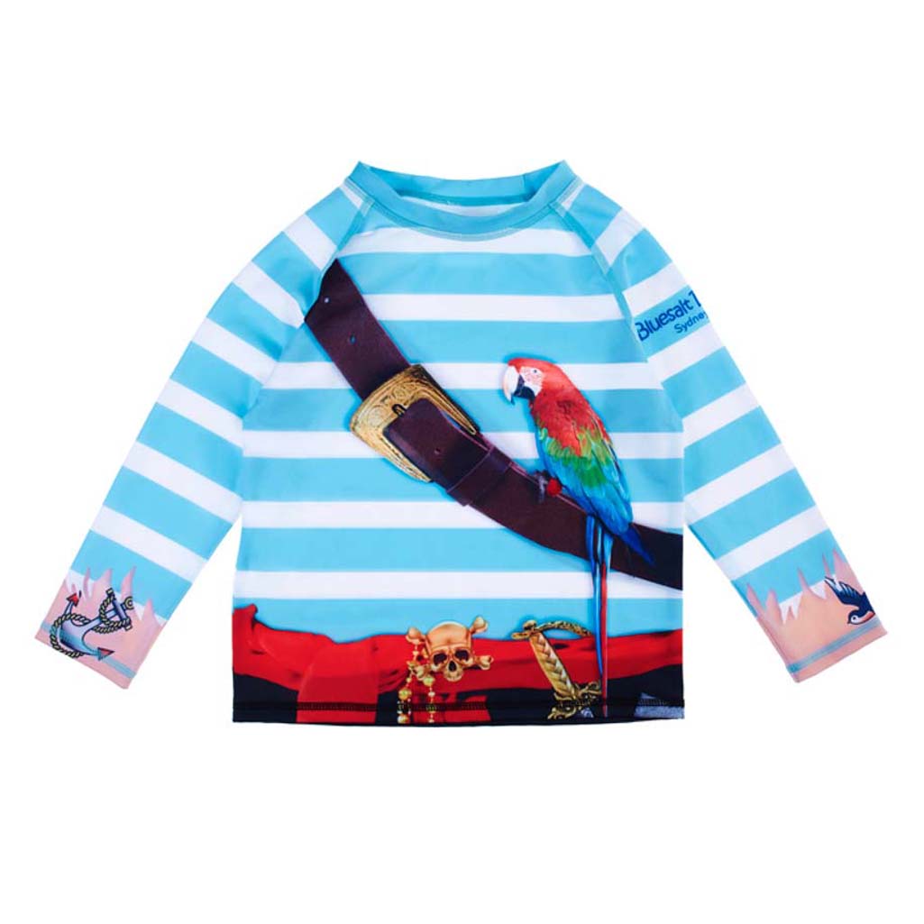 Pirate Long Sleeve Rash Top *