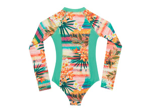 Long Sleeve Surf Tank - Sunset Print *